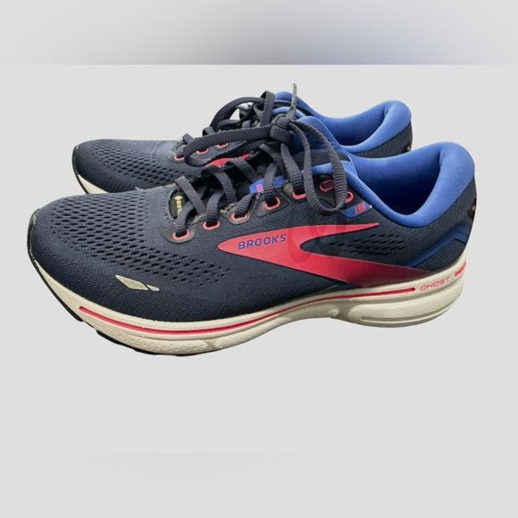 Brooks Ghost 15 Blue Pink Running Shoes – Women’s Size 9.5 – Excellent Condition - Picture 2 of 8